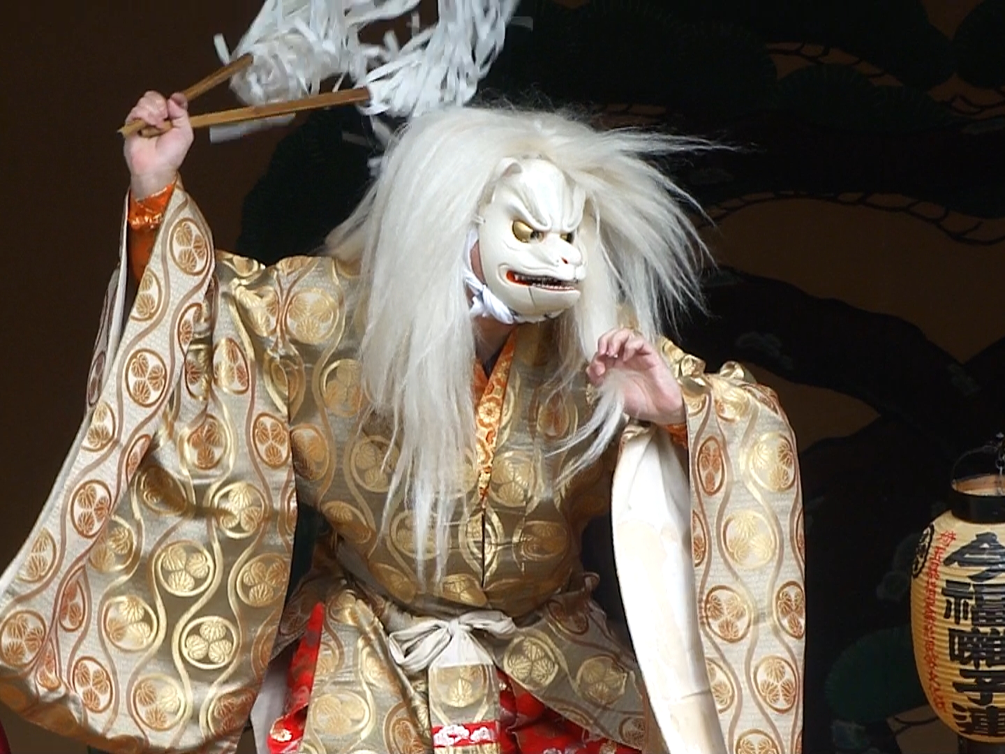 狐のお面 お祭り お囃子