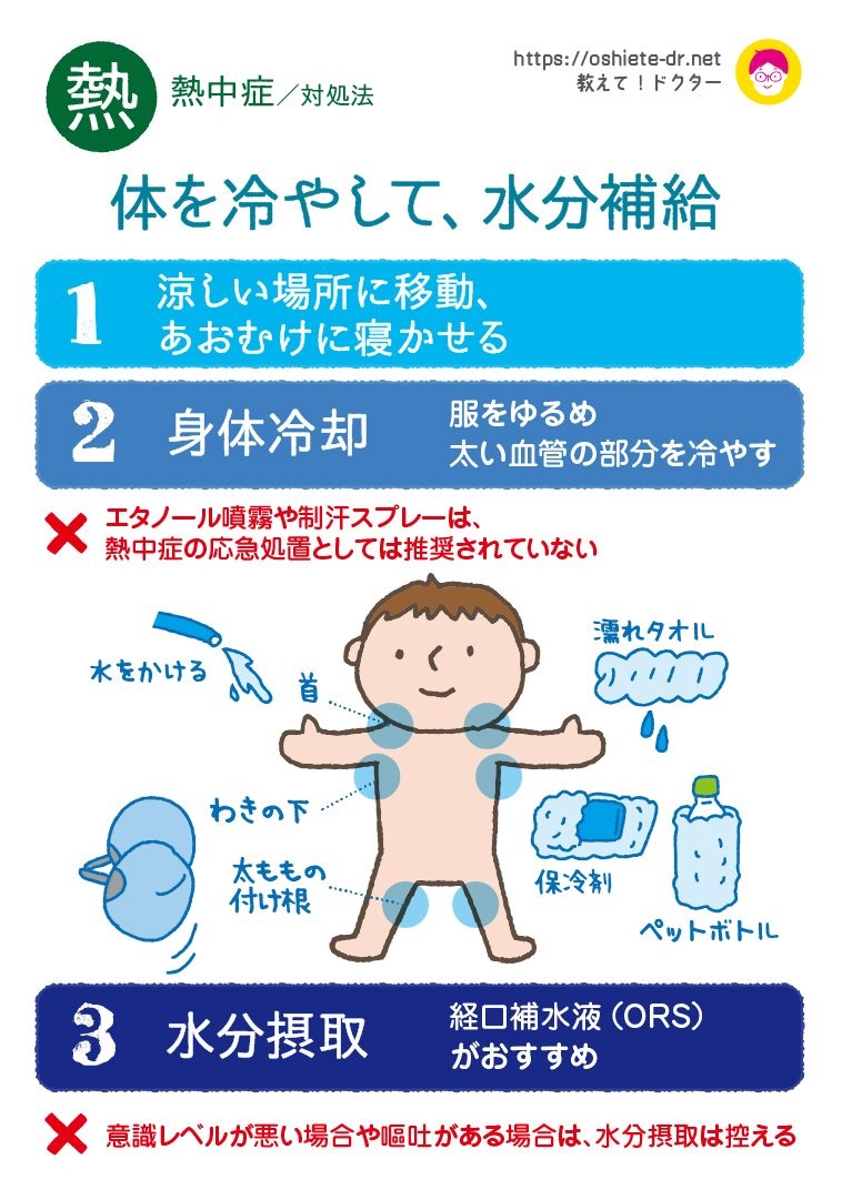 教えてドクター佐久 無料アプリ配信中 على تويتر 今日は暑かったですね 体が暑さに慣れていないこの時期は熱中症になりやすいです そこで 熱中症の対処方法 受診目安をシールに ローソンのシャープ プリンターで番号oshietedr1を入力 スポ少のクーラー 教えてドクター佐久 無料アプリ配信中 على تويتر 今日は暑かったですね 体が暑さに慣れていないこの時期は熱中症になりやすいです そこで 熱中症の対処方法 受診目安をシールに ローソンのシャープ プリンターで番号oshietedr1を入力 スポ少のクーラー