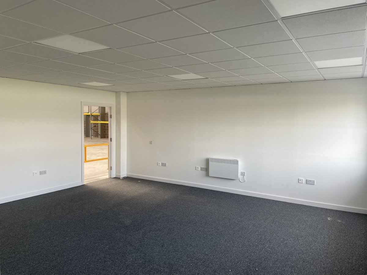 Arcadeoffice's tweet photo. More pictures from the St. Helens project.  The doors and barriers being installed. #officedesign #officefitout #refurbishment https://t.co/ehKGJ3a76M