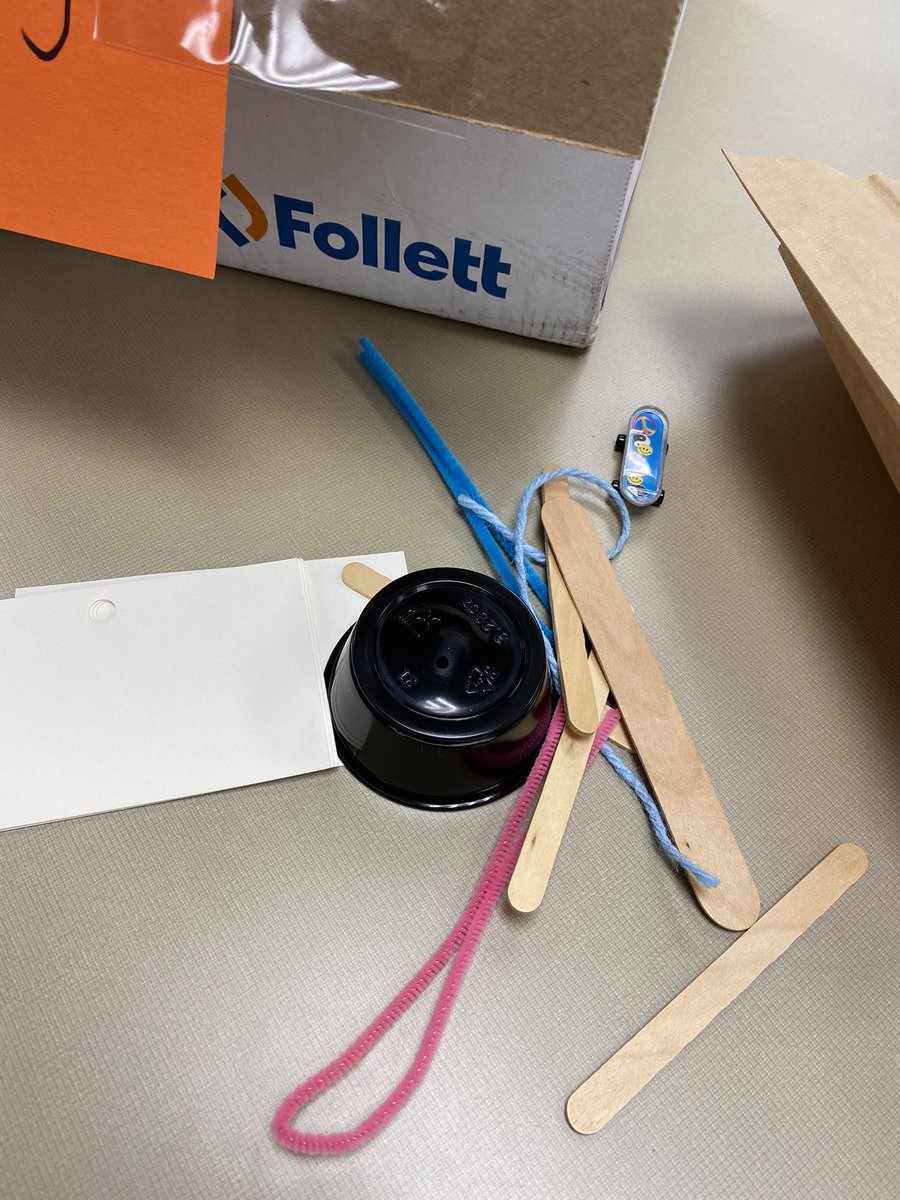 gwMemorialMedia's tweet image. Well @NJASL I forget to post for #firstfriday so how about #SecondFriday? Next week 2nd Gr. Students @MontvaleSchools will have #storybookstem so building 42 #buildbags for remote learner pick up #schoollibraries #njasladvocacy