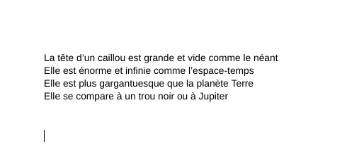 Bonjour, <a href="/PetitsPrinces33/">PetitsPrinces33</a>  #TwittenRimes Nous sommes les #RappeursExtremesDeLaRoche et voici notre première strophe. Nous avons fait des rimes plates et des paradoxes.