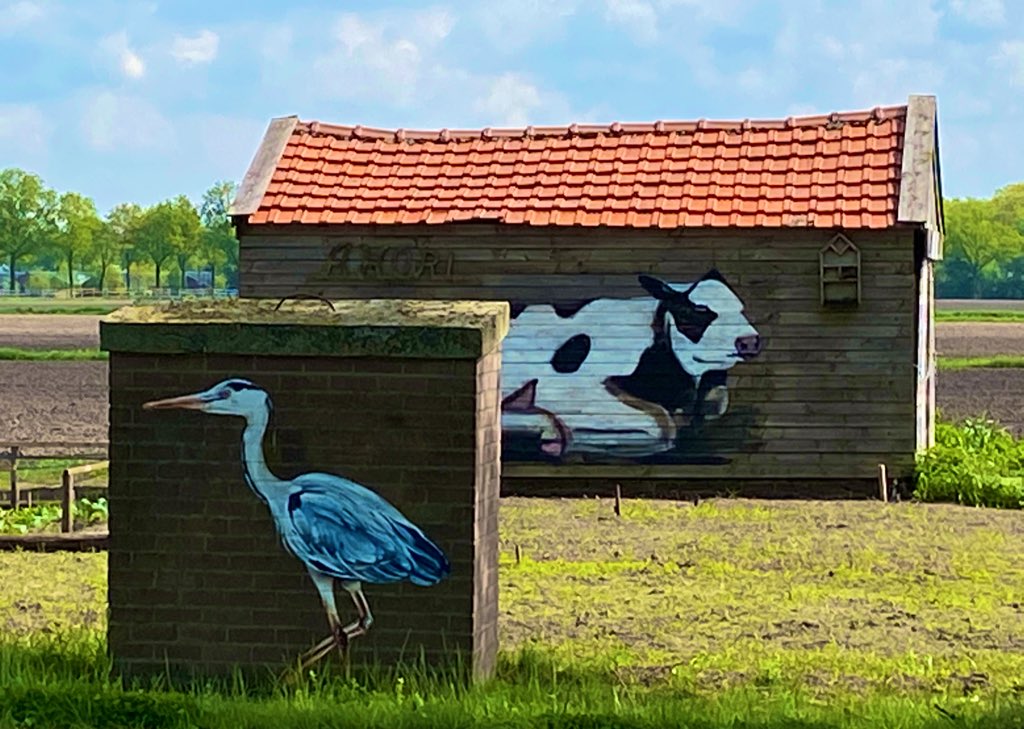 De schilderachtige natuur van het Brabantse landschap.