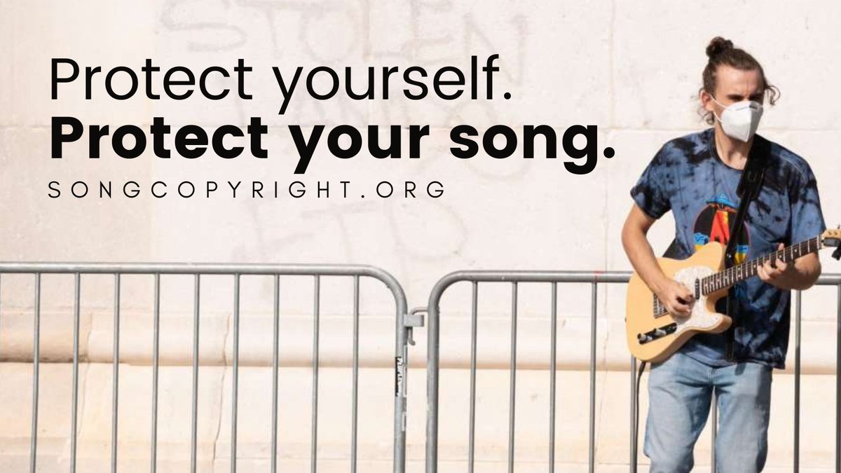 SongCopyright's tweet image. Everyone needs protection, even your songs. Check songcopyright.org to know more.
