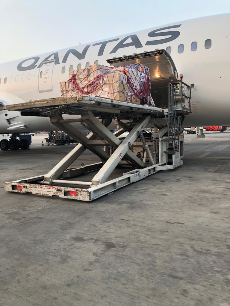 Barry O’Farrell AO on Twitter "Another Qantas ️ with medical supplies