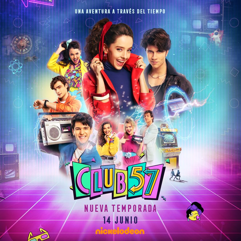 La Franken TV está lista para volver a viajar en el tiempo, ¿¡ustedes están list@s, #Clubers!? 📺 ⚠️Segunda temporada de #Club57: GRAN ESTRENO 14 de junio en Nick⚠️ (11 de junio preestreno digital en ➡️ youtube.com/c/NickelodeonE…) 🤩