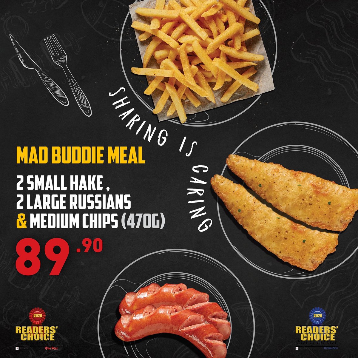 TheLakesideMall's tweet photo. Sharing is caring to us, so make sure that you visit The Fish &amp; Chip Co Lakeside Mall with your friends and family for this delicious sharing meal. We can't wait to welcome you!
 
#TheFishAndChipCo
#Sbwl
#ISSALOT https://t.co/VI8JqGuYYa