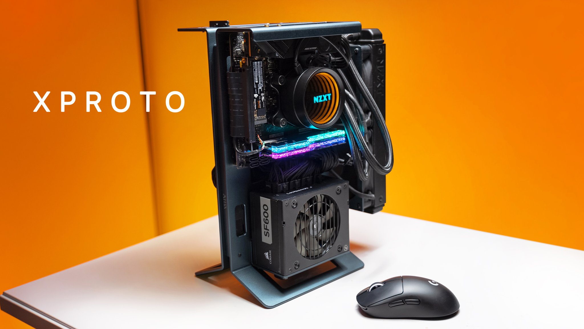 Ali Sayed on Twitter "The watercooled open case XPROTO (yes, custom