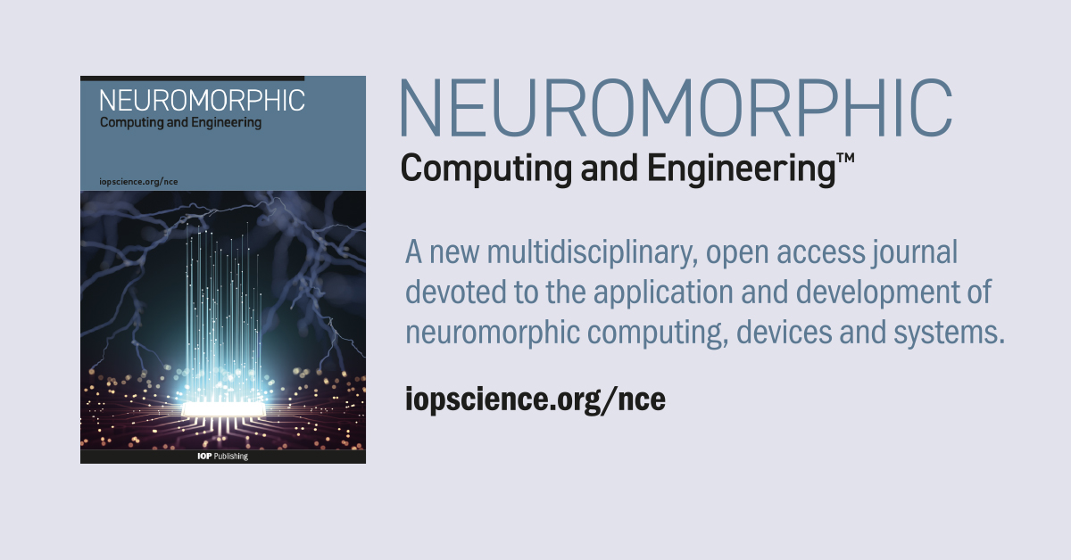 Exciting! See the 2021 Roadmap on Neuromorphic Computing and Engineering on arXiv arxiv.org/abs/2105.05956. Editors <a href="/NiniPryds/">Nini Pryds</a> and Dennis V. Christensen (both <a href="/DTUtweet/">DTU</a>), Bernabé  Linares-Barranco (<a href="/IMSECNM/">Instituto de Microelectrónica de Sevilla</a>), Daniele Ielmini (<a href="/NanoDeviceLab/">NEDL - NanoElectronic Device Lab</a>) and Regina  Dittmann (<a href="/fz_juelich/">Forschungszentrum Jülich | @fzj@social.fz-juelich</a>),