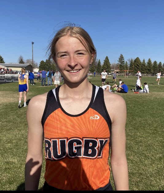 🚨STATE QUALIFIER🚨 Ashley Martodam ran a time of :16.80 in the 100m hurdles at the CNDC track meet held in Rugby on 05-11-2021