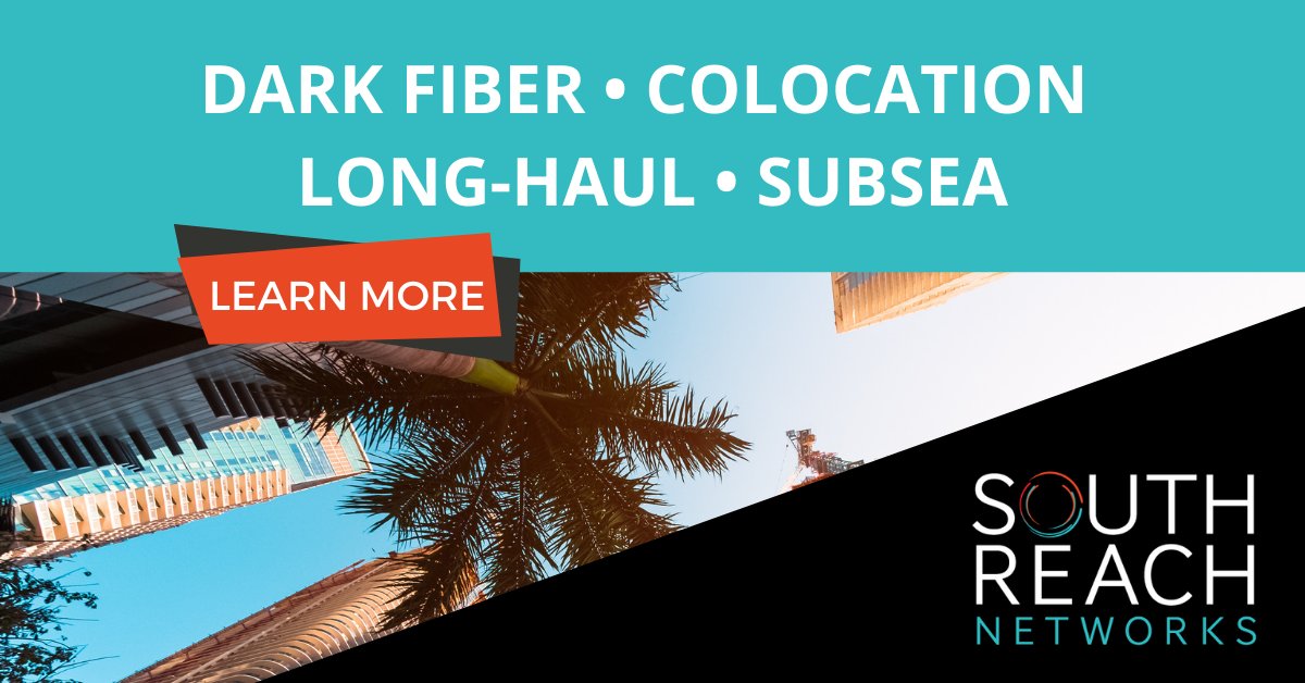 #Fiber. #Colocation. #Connectivity. Long-haul. We are connecting Florida's East Coast with a network that spans over 400 miles. SRN has your connectivity solution. fal.cn/3fnXO