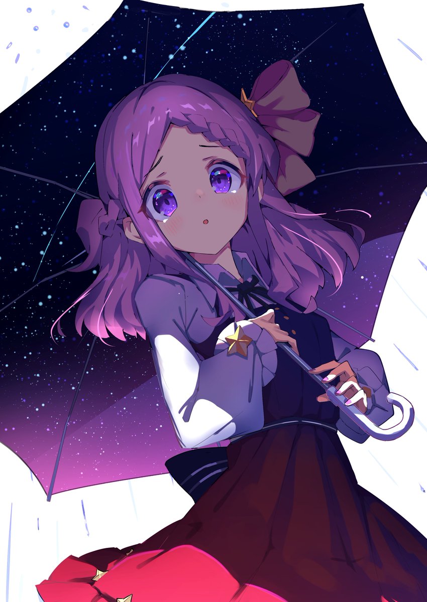 「☂️⭐️☂️⭐️☂️⭐️☂️⭐️ 」|西ノ田のイラスト