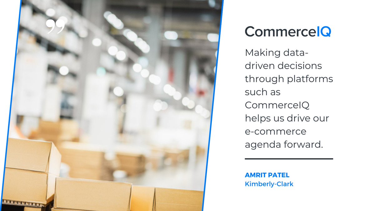 CommerceIQ (@commerceiq1) on Twitter photo CommerceIQ is trusted by industry leader <a href="/KCCorp/">Kimberly-Clark Corp.</a> to build online sales. Here's what Amrit Patel, the Vice President of Customer Development has to say.
See the power of growth with e-commerce channel optimization for yourself. commerceiq.ai/customers/ CommerceIQ is trusted by industry leader <a href="/KCCorp/">Kimberly-Clark Corp.</a> to build online sales. Here's what Amrit Patel, the Vice President of Customer Development has to say.
See the power of growth with e-commerce channel optimization for yourself. commerceiq.ai/customers/
