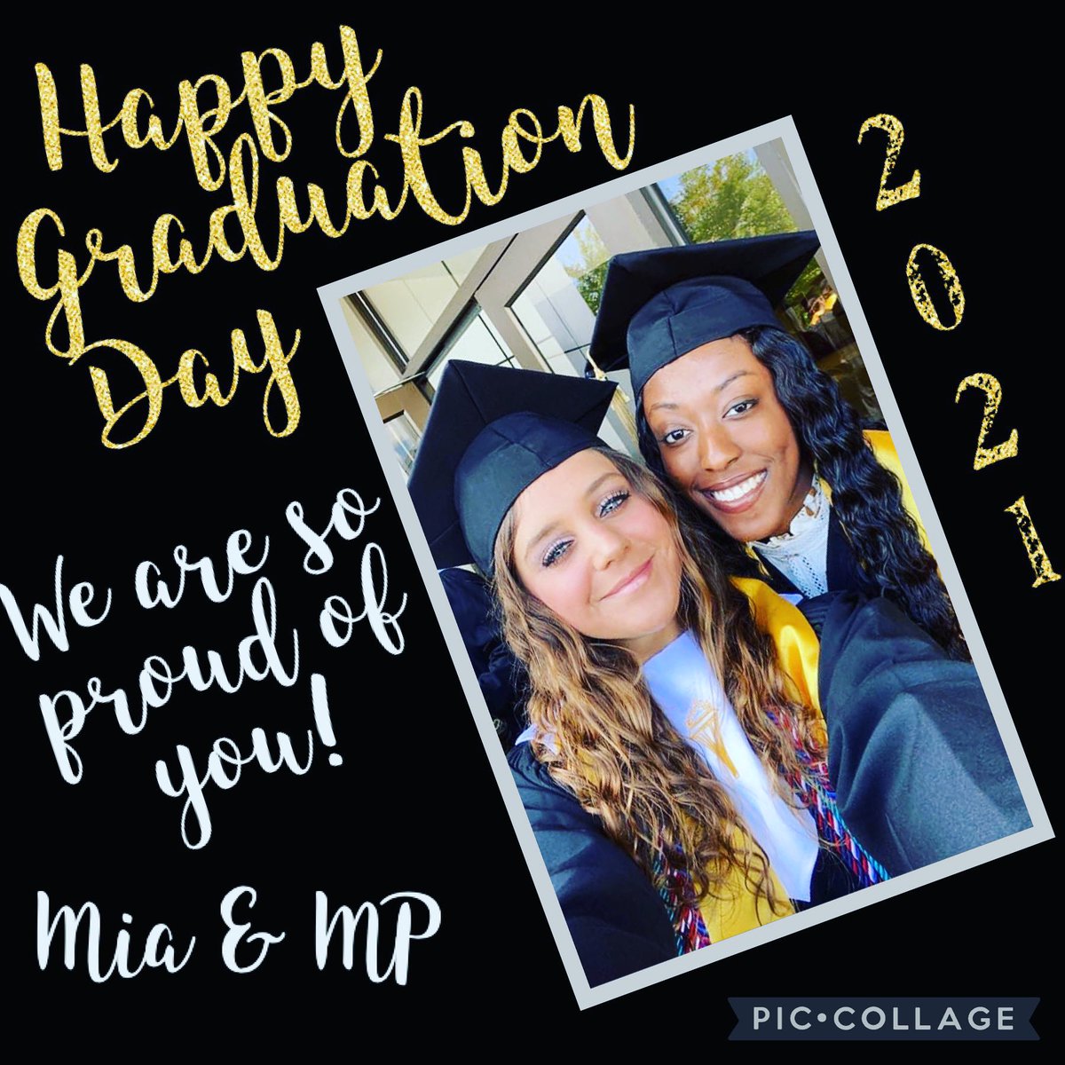 HartfieldSoftb1's tweet photo. Happy Graduation Day! Mia &amp; MP, we are so proud of you! https://t.co/6XgePPBnbh