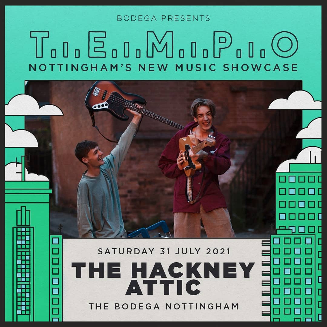 AtticHackney's tweet photo. We are playing a gig @bodeganotts click link for tickets https://t.co/5Pg5mmFzNB https://t.co/dpY74rr1NC