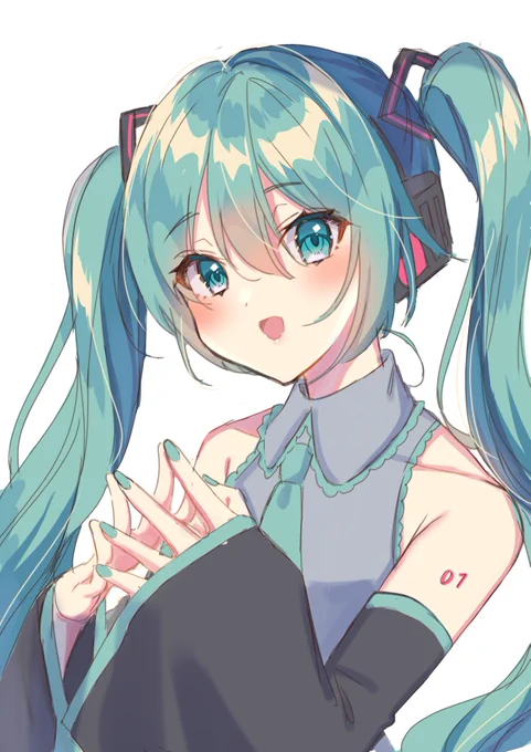 ワンドロミクちゃん💙
#初音ミク 