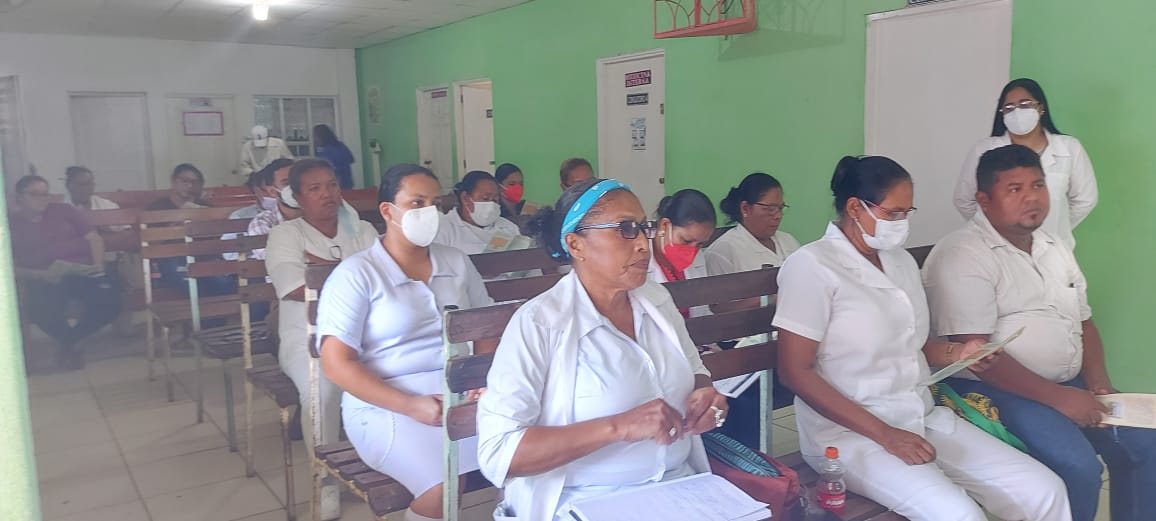 🐸🐸📝!En Bilwi - Puerto Cabezas - #Nicaragua se desarrolla actividad de capacitación para el personal de salud sobre la Ley de defensa y respeto de los derechos humanos de las personas en condición de VIH. 
<a href="/AcesChile/">ACES - CHILE</a> <a href="/latropadelche/">TropaCHE (LATAM) 🇨🇺🇧🇷🇨🇱🇦🇷🇪🇨🇧🇴🇨🇱🇳🇮</a> <a href="/EFIMMS2020/">Escuela Formación Ideológica del MMS ❤️🖤</a> <a href="/DeZurdaTeam/">DeZurdaTeam</a> <a href="/LaFuriaBolivari/">La furia Bolivariana</a>