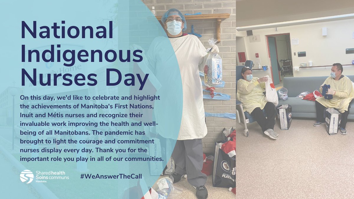 Today is #NationalIndigenousNursesDay, an opportunity to recognize and celebrate the incredible contributions of First Nations, Métis and Inuit nurses. 

A message from Chief Nursing Officer, Lanette Siragusa: ow.ly/7JdV50ELiWW #IndigenousNursesDay #NationalNursingWeek