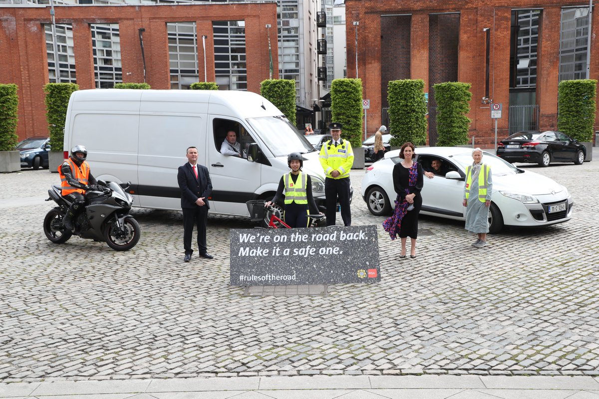 📢"Drivers are being asked to slow down, avoid distractions... and to be alert to pedestrians and cyclists, taking care when passing. Many motorists will be driving their vehicle after a prolonged absence from the roads due to travel restrictions." bit.ly/3hhMHKv
