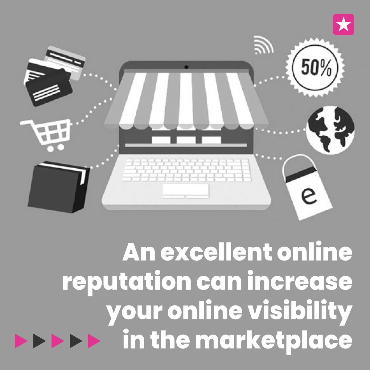 HelloStarloop's tweet image. The popularity and rating of a brand depends on its reviews. 80% of users say reviews are the first thing they see when choosing a product/service. 
.
Increase your online visibility at Starloop.com.
.
#reputationmanagement #onlinereviews #googlereviews #marketplace