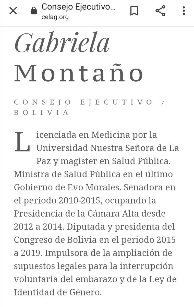 ¿Por qué YPFB se dedica a difundir encuestas del sesgado y promasista CELAG? La respuesta es que trata de dar gato por liebre. Publican que la credibilidad de Arce es "alta", pero no te dicen que la exparlamentaria y exministra Gabriela Montaño forma parte del CELAG...