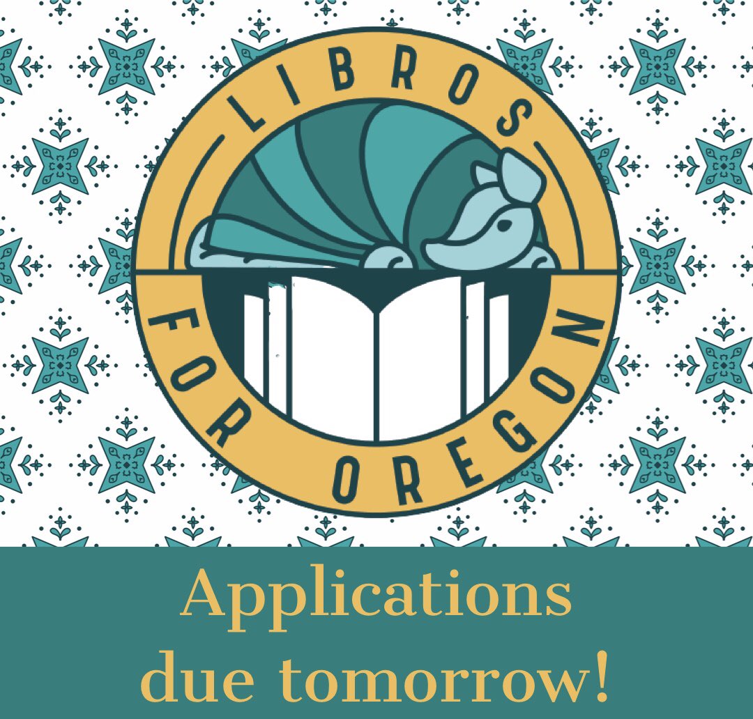 Libros4Oregon's tweet image. Last call for applications for the 2021 Libros for Oregon @FIL cohort. Build your Spanish collection quickly and easily. Complete the simple application today to be considered. Due date is May 15. librosfororegon.org/apply #FIL2021 #libros4oregonlibros4all #oregonlibraries