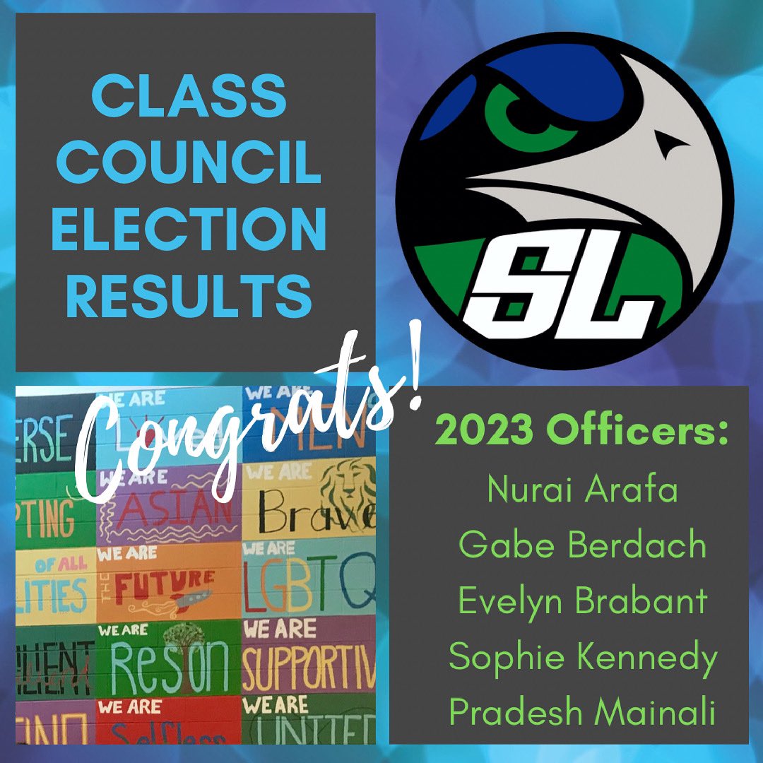Congrats to the new junior class officers!