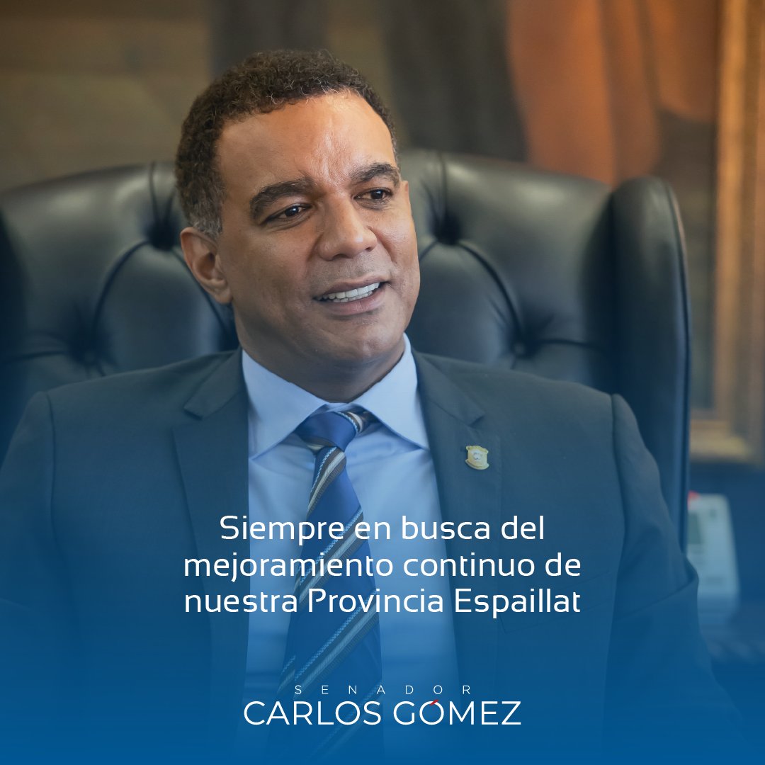 El compromiso es con mi gente de Espaillat, continuar siendo propulsor para el desarrollo en mi Provincia Espaillat.
-
#EstamosCambiando #SenaduríadeEspaillat #TrabajemosJuntos