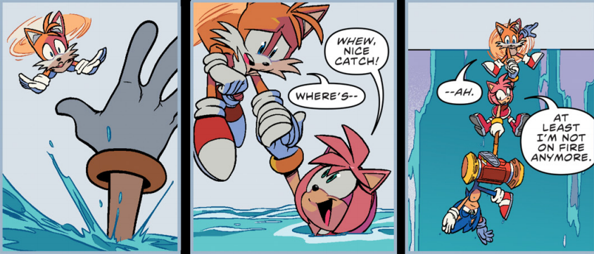 "Anymore."

(If you're not caught up on the Sonic @IDWPublishing  comics -- Issue #39 is out now!) 