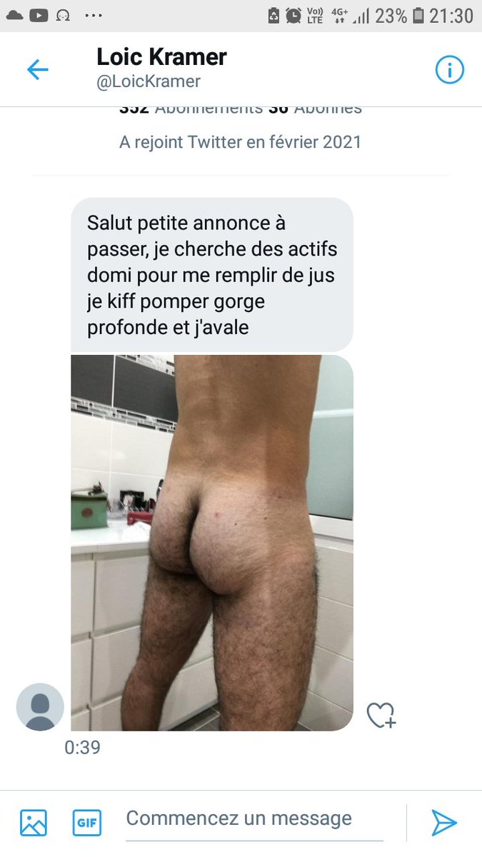 SEX'ANNONCE ! 

Wshh les lyonnais bien ?
 <a href="/LoicKramer/">Loic Kramer</a> cherche des bon actif ! 
À vous de jouer