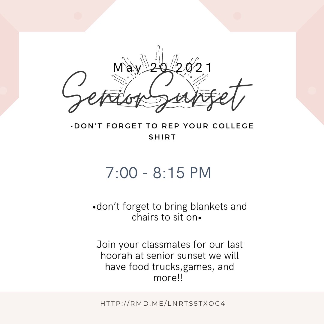 Senior sunset May the 20th!!! Last hang out before graduation :)