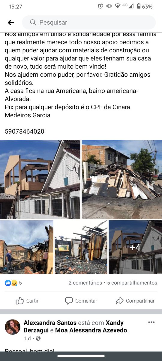 QvcAline's tweet photo. A casa de uma amiga pegou fogo essa madrugada. Quem poder ajudar é só me chamar ou então compartilhem para que outras pessoas vejam e ajudem!🙏🏻🙏🏻 https://t.co/ehvHAl8JhZ
