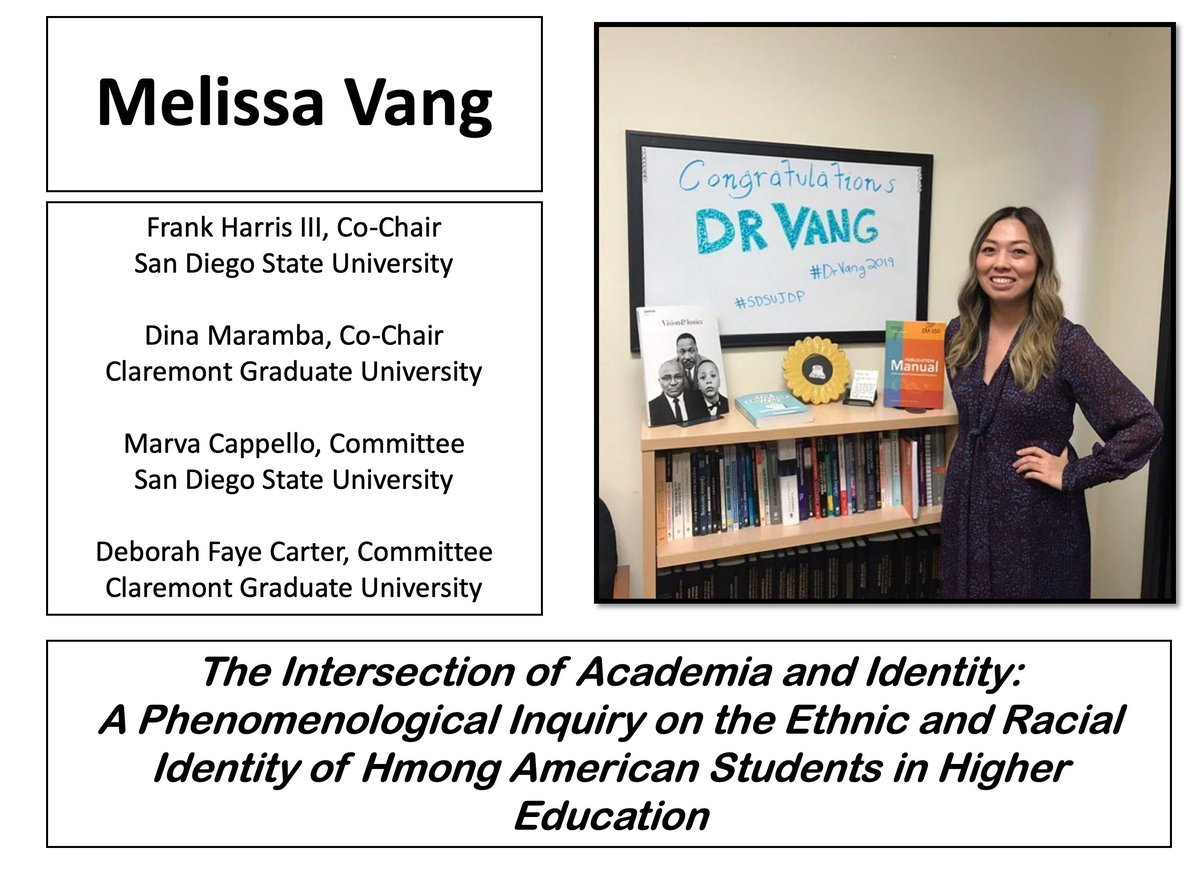 All this month leading up to graduation we will be highlighting our amazing graduates! We welcome everyone to celebrate with us at the Virtual JDP Hooding Ceremony on May 24, 2021. Please DM for Zoom link and password.

Congratulations Class of 2020 graduate Dr. Melissa Vang.