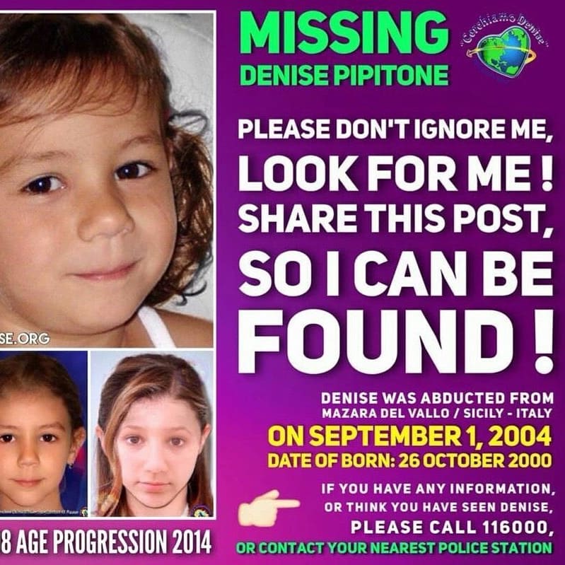 brividuis's tweet photo. 🚨 MISSING 🚨
please don't ignore,
we’re looking for Denise. spread and share these posters on any platform, help us find her!! 

RETWEET

#denisepipitone 
#FBvSVS #brits2021   #DNZvGS #BJKvsFKG #Galatasaray https://t.co/EfgBLmF8Ha
