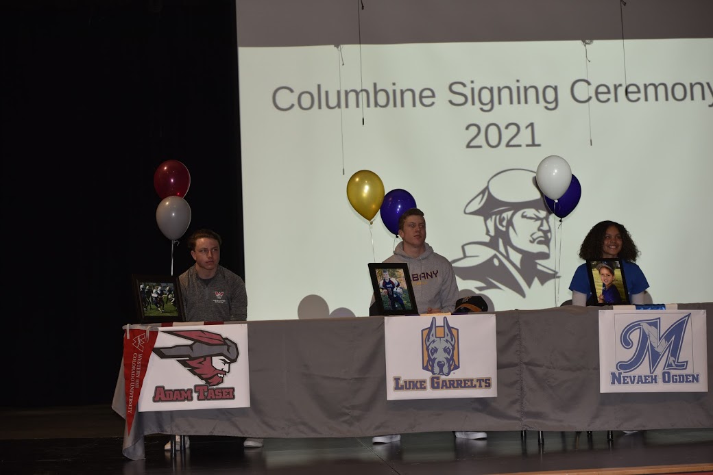 Thank you to everyone at Columbine that gave us an official signing day.