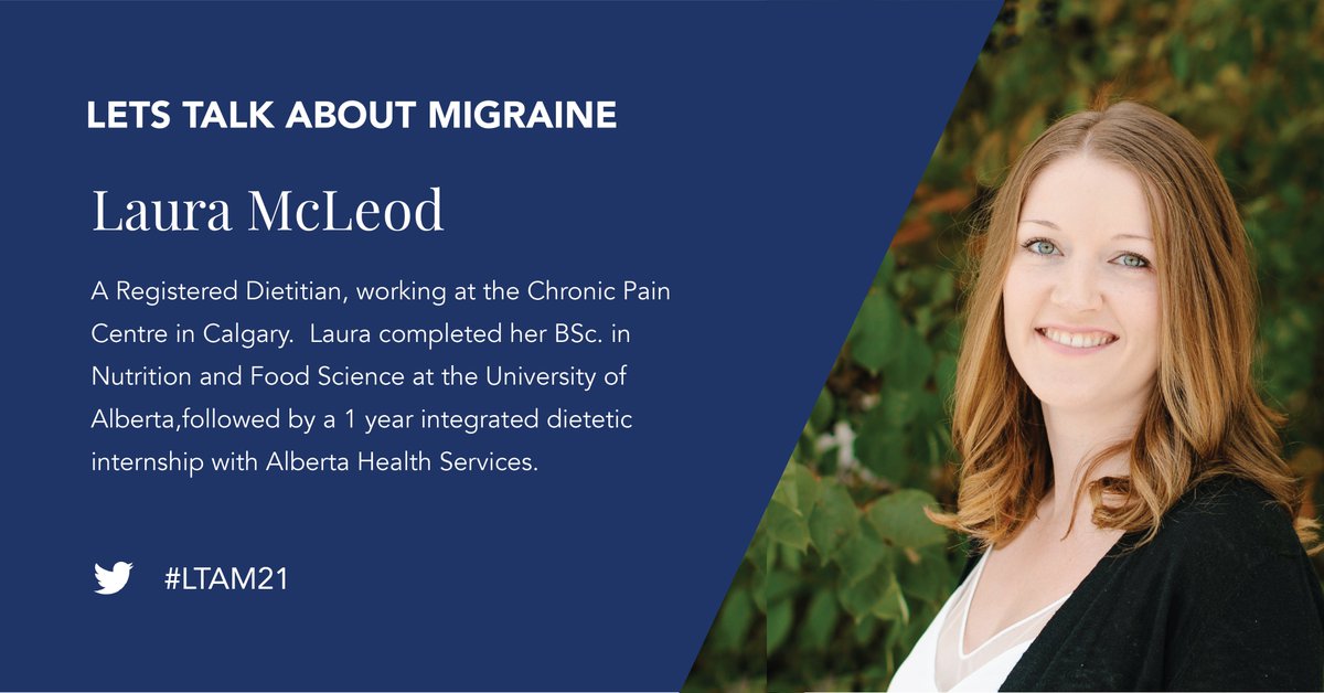 Alberta_Pain's tweet photo. How can your diet help manage your #Migraine?

Laura McLeod reviews the current evidence on dietary strategies to help manage migraine headaches
including basic strategies, dietary triggers, emerging ideas, and trending dietary approaches. #LTAM21 https://t.co/UFY1evmzo0
