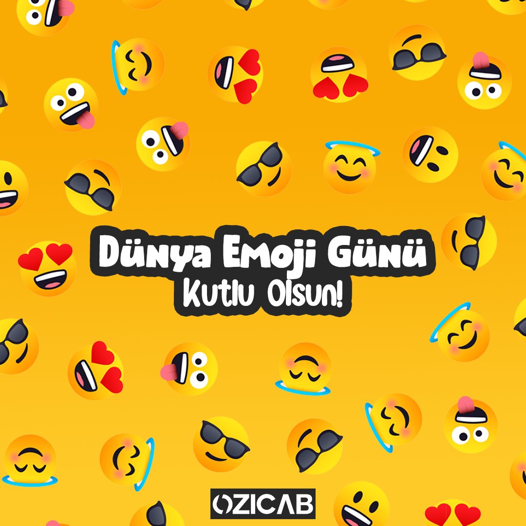 Minik sarı suratlarla hayatımıza giren emojilerin yolculuğu gün geçtikçe farklı boyut kazanıyor!🤭
İş dünyasından video kliplere, edebiyat eserlerinden reklam panolarına kadar her yerde gördüğümüz emojilerin günü kutlu olsun!🥳
#ozicab #ozicabdesign #dünyaemojigünü #emoji