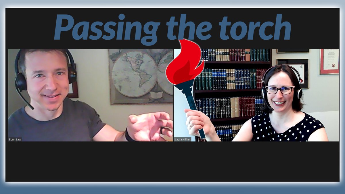 The passing of the torch!  Congrats <a href="/BonnLaw_KGB/">Kris Bonn</a> - our new <a href="/OntarioTLA/">Ontario Trial Lawyers Association</a> President!  Lead the way Kris!!  We are right behind you.