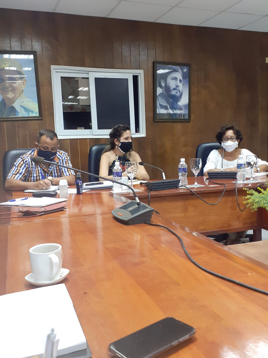 Se realiza encuentro para actualización de la nueva etapa de trabajo Rejac-BTJ y recibimos una magistral conferencia de la Dra. María Gloria Vidal Rivalta sobre el Bienestar Animal. <a href="/YCotorruelo/">Yosmany Cotorruelo</a> <a href="/JeillerB/">Jeiller Carmona Brito</a>