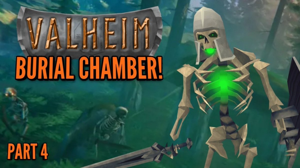 New #valheim video! 
#BurialChamber , our first #dungeon #adventure ! 
#youtube link :
youtu.be/Bbu0TehbR_0

#gaming #games #game