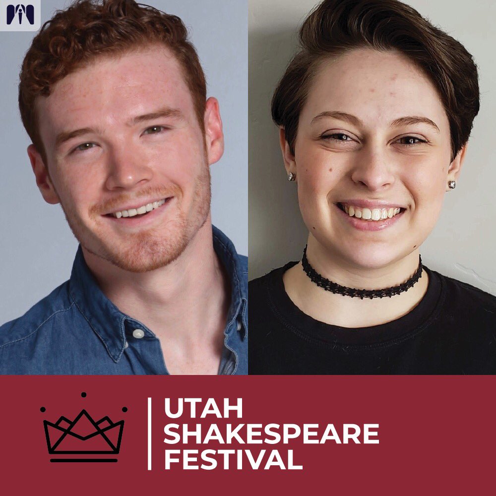 #WebCoSummerSpotlight
Congrats to Landon Tate Boyle (Acting ‘17) and Rebecca Mack (Wig &amp; Makeup ‘24) who are working at the Tony Award Winning Utah Shakespeare Festival this summer! GO GORLOKS!! 💙💛
#WebCoWorks #WebCoSummer2021 @WebsterU