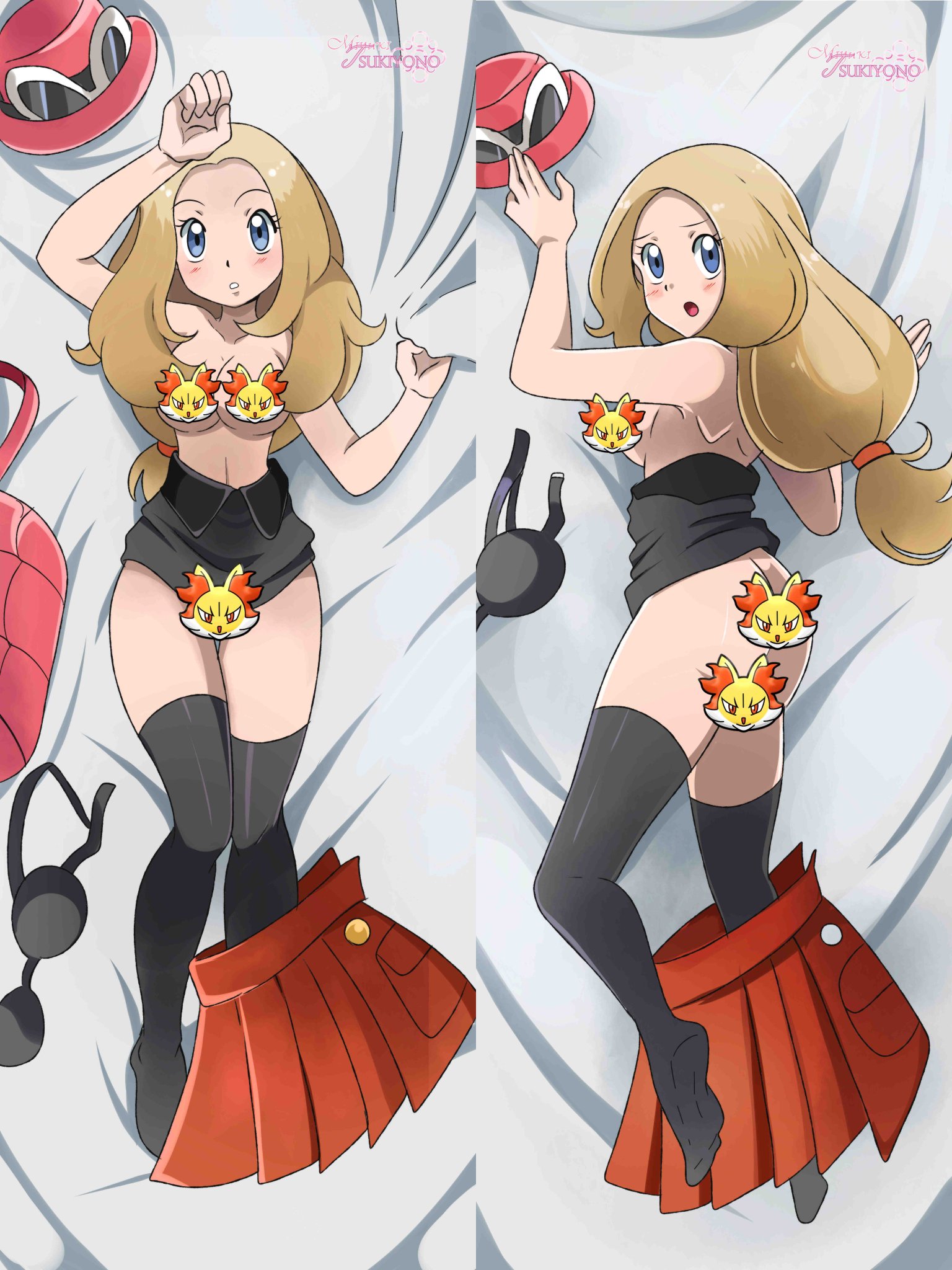 Pokemon serena body pillow cheap