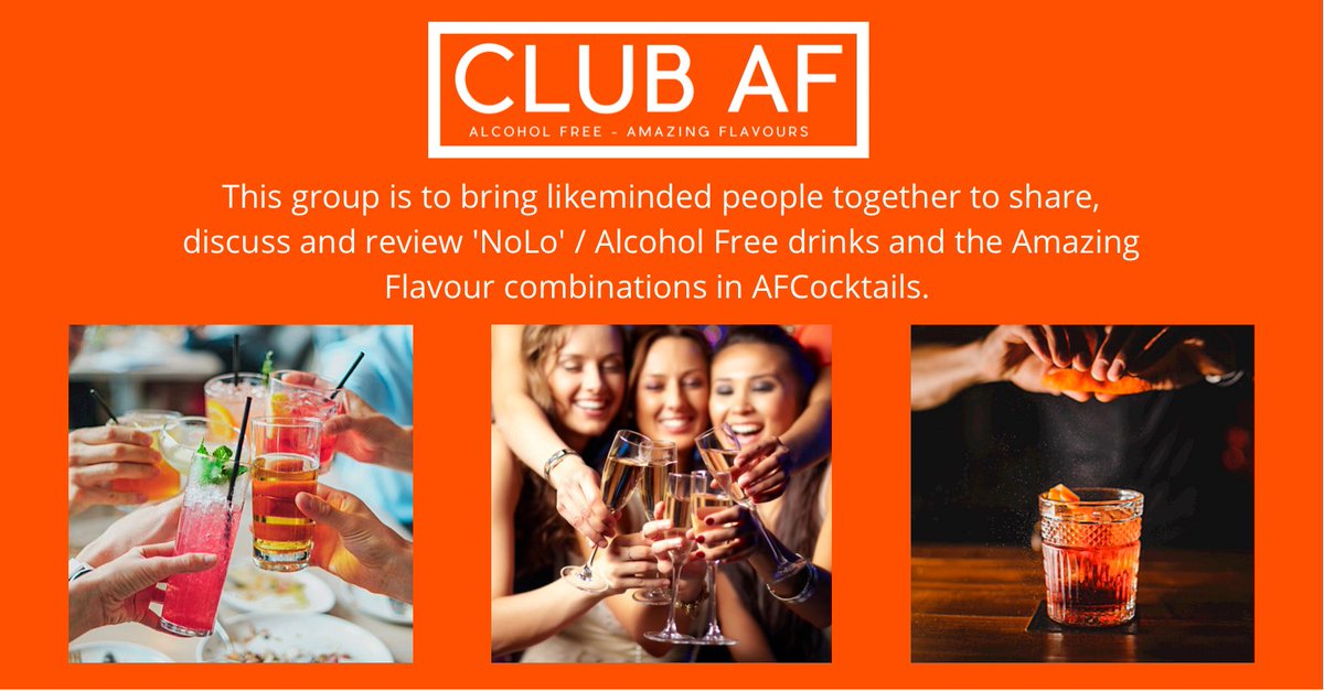 rozel3's tweet photo. Everybody is welcome at ‘ClubAF’ where we discuss everything alcohol free and their amazing flavours. 

Come on over to the group and say hi 🙋‍♀️ 🙋‍♂️ 

https://t.co/MsLIKJ1P2a https://t.co/nfG69p3n42