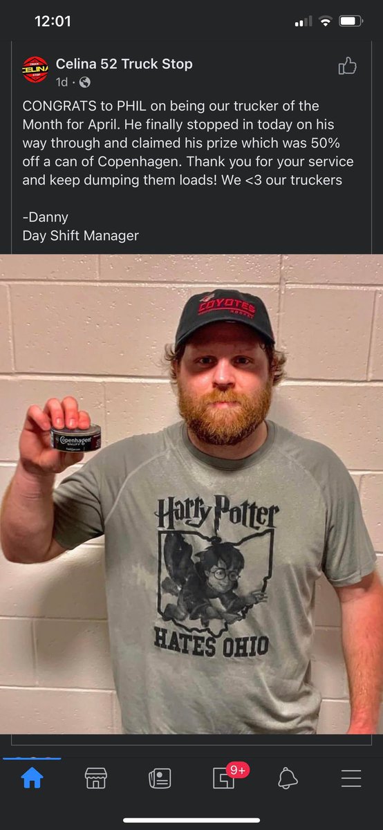 PenguinsJesus's tweet photo. Congratulations to Phil! 

Not only a two-time Stanley Cup champion, but April’s trucker of the month! https://t.co/pZOH6nqXOh