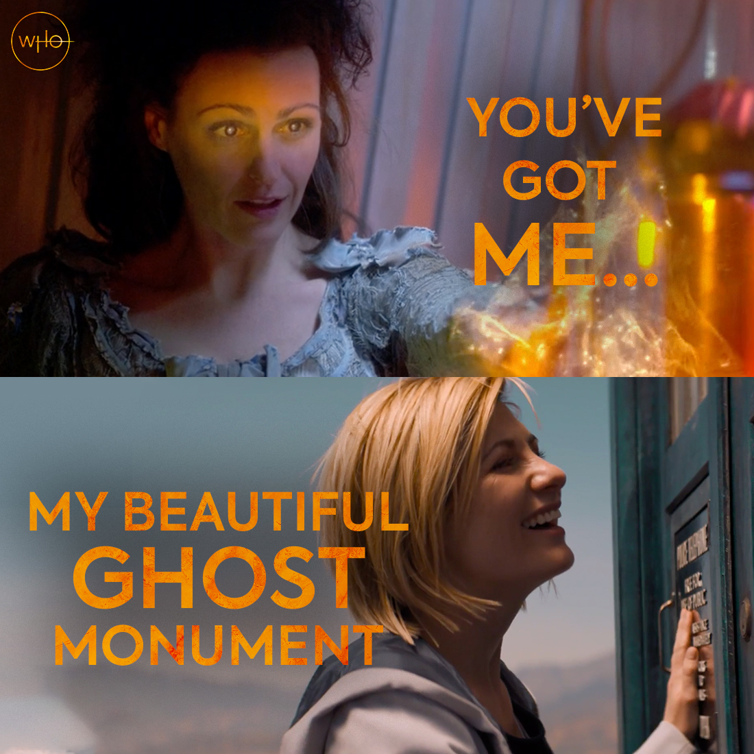 bbcdoctorwho's tweet image. Ten years since the Doctor met the human version of the TARDIS...