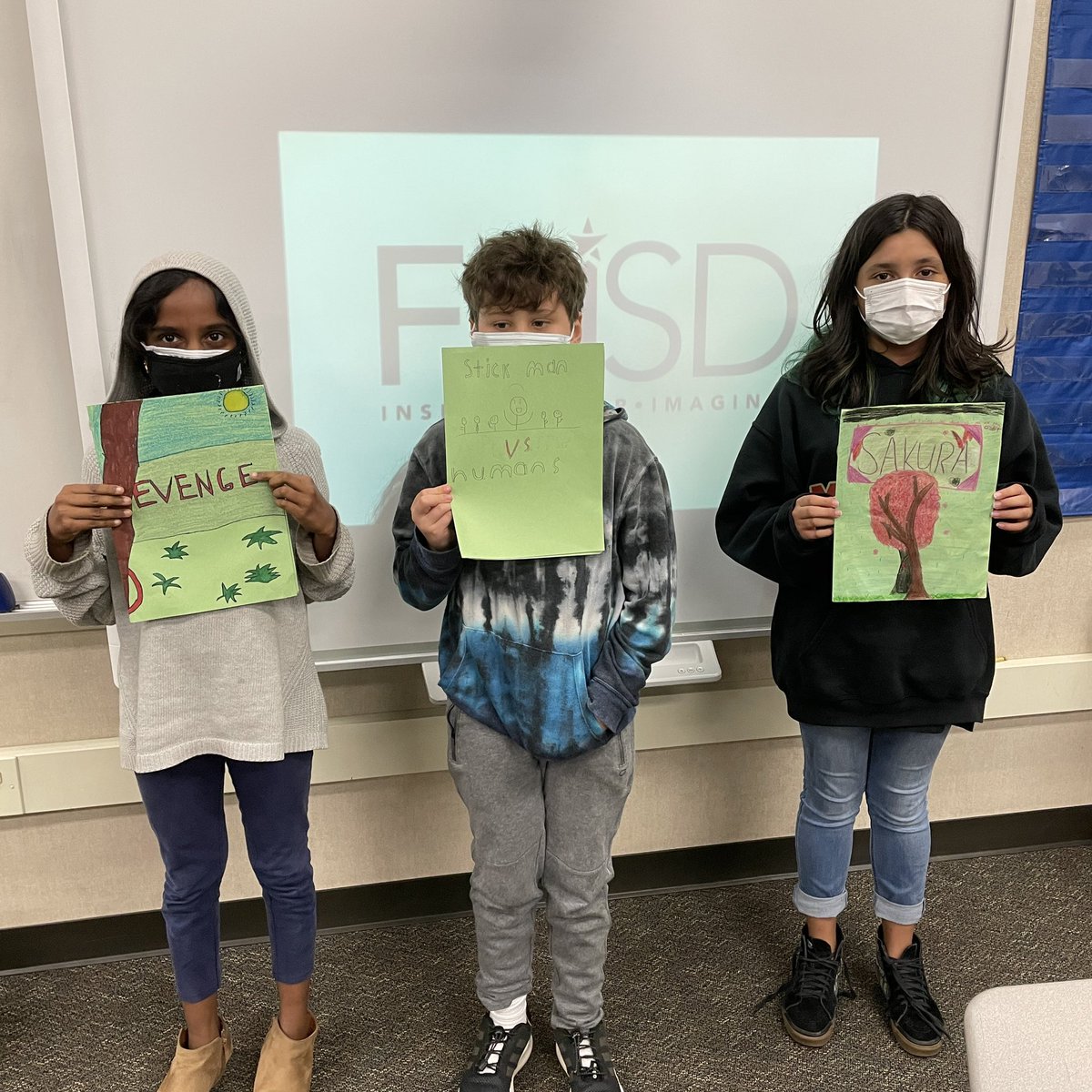 Mr. Hodge (@willteach_4food) on Twitter photo Congratulations to the winners!
In my homeroom: 1st- Micaela G. 2nd-Charlotte R. 3rd- Clifton J.
In my second period: 1st- Sakshinair 2nd- Andrew T. 3rd- Katherine L.
<a href="/DE_Vikings/">Dulles Elementary</a> Congratulations to the winners!
In my homeroom: 1st- Micaela G. 2nd-Charlotte R. 3rd- Clifton J.
In my second period: 1st- Sakshinair 2nd- Andrew T. 3rd- Katherine L.
<a href="/DE_Vikings/">Dulles Elementary</a>