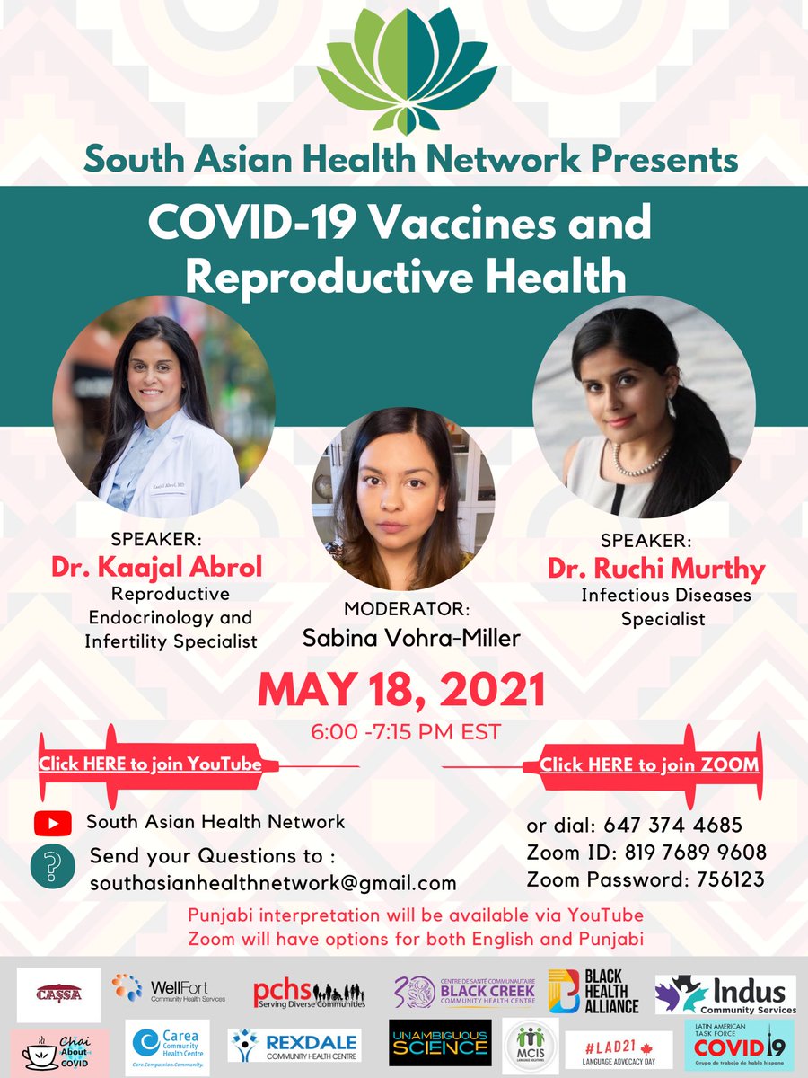 South Asian Health Network tweet media