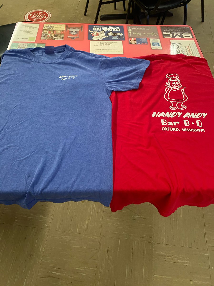 New t-shirts are in !! On sale for $20. Come and get one !!