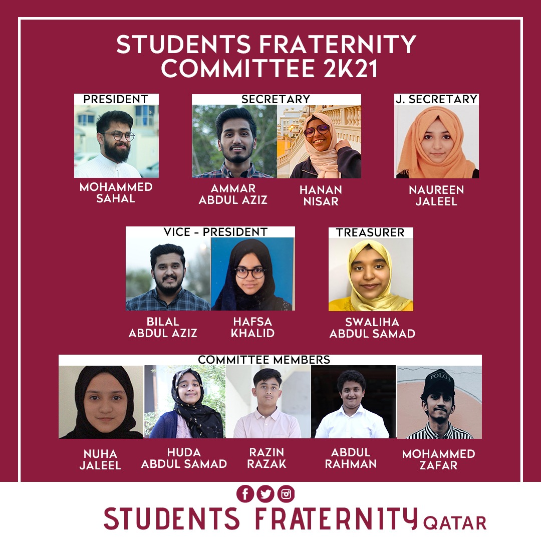 SFraternityQtr's tweet photo. Qatar National Committee 2K21 https://t.co/LkIxss3ixV