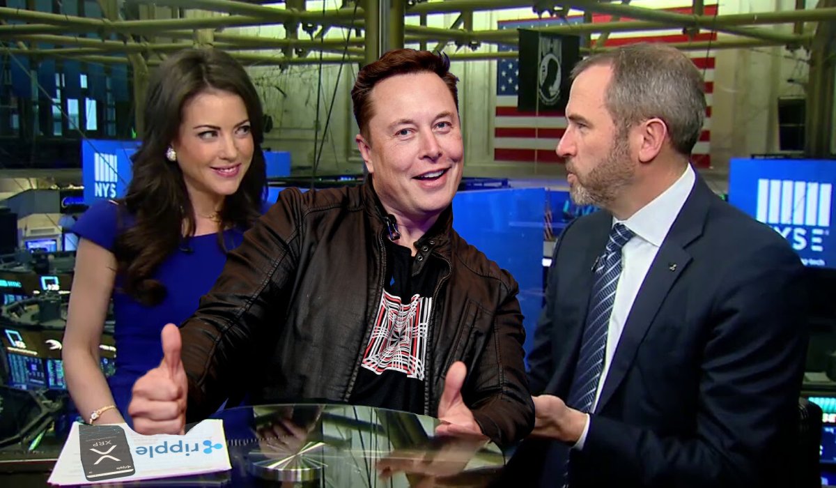 Who wants to see Elon Musk, Julia Chatterley, and Brad Garlinghouse, Have a interview together♻️🌏

What topics would you like to see be covered.
Please comment below. 🗣️

Retweet if you want to see this interview happen ✅
@jchatterleyCNN <a href="/elonmusk/">Elon Musk</a> <a href="/bgarlinghouse/">Brad Garlinghouse</a> 
#GreenEnergy