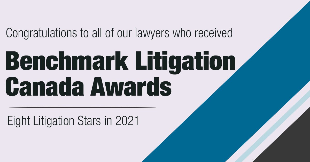 mclennanrossllp's tweet image. We are proud to share that eight McLennan Ross lawyers have been named Litigation Stars by @BenchLitigation Canada. Congratulations to all of the award winners! A full list can be found here: bit.ly/MRBLC2021 #benchmarkawards2021 #toplitigators #MRLeads